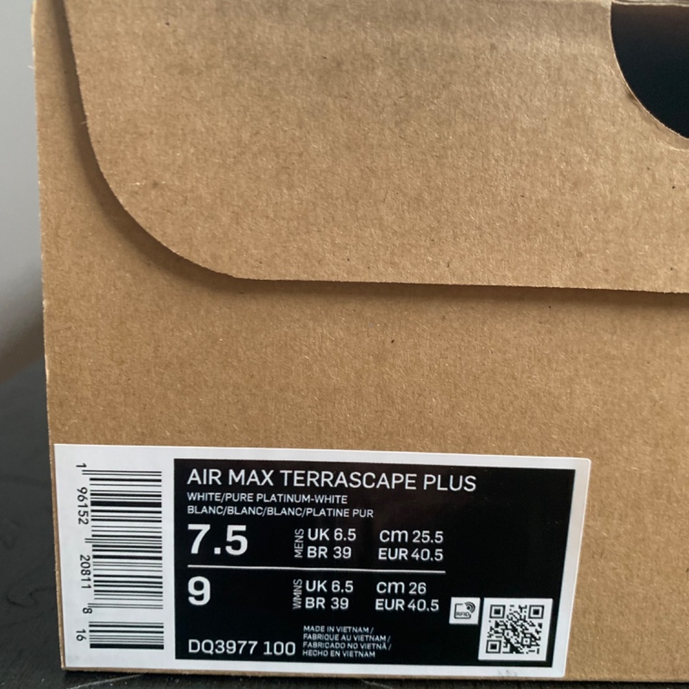 Nike Air Max Terrascape Plus White Pure Platinum DQ3977-100 - Picture 4 of 7